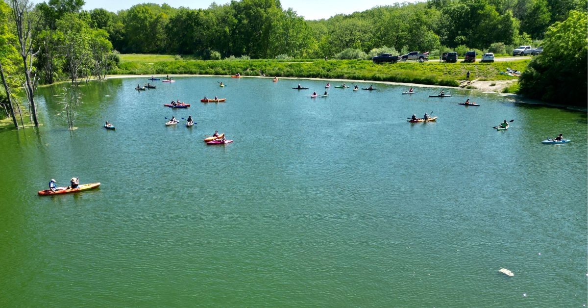 Kayaking Group on Deep Lake for Website