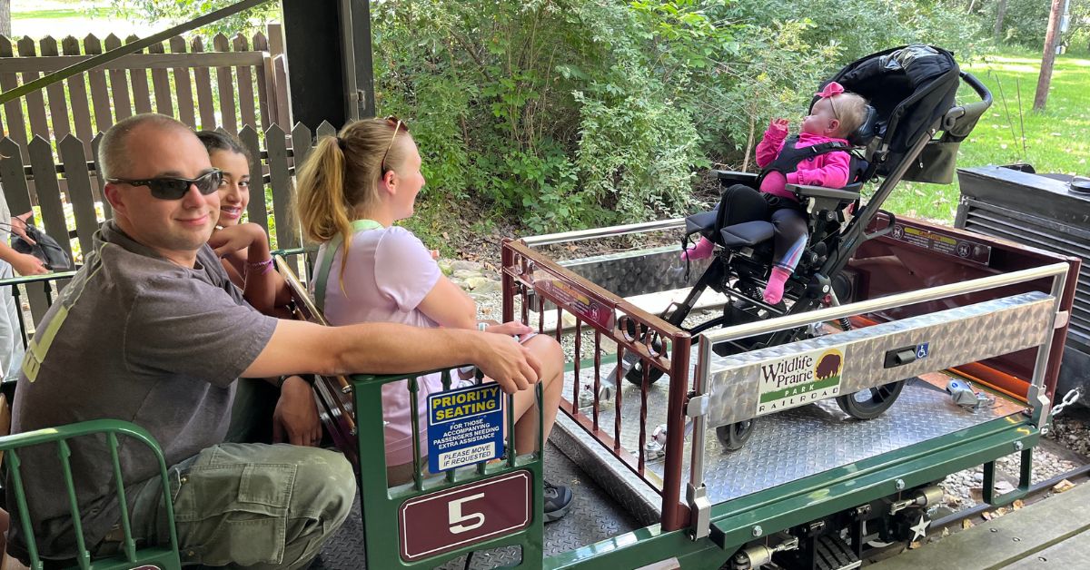 Prairie Zephyr 2nd Rider in ADA Car (1)