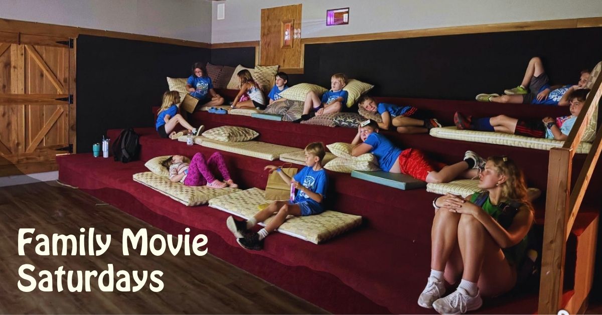 Family Movie Saturdays graphic