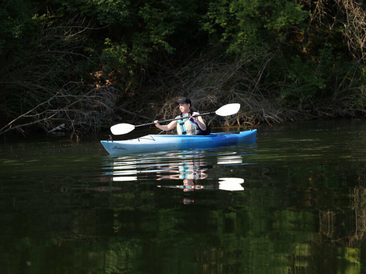 Fishing Kayak Rental at Wildlife Prairie Park