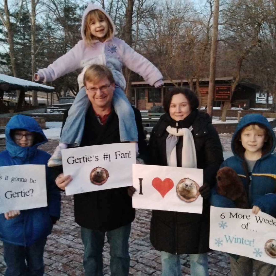 Groundhog Day at Wildlife Prairie Park