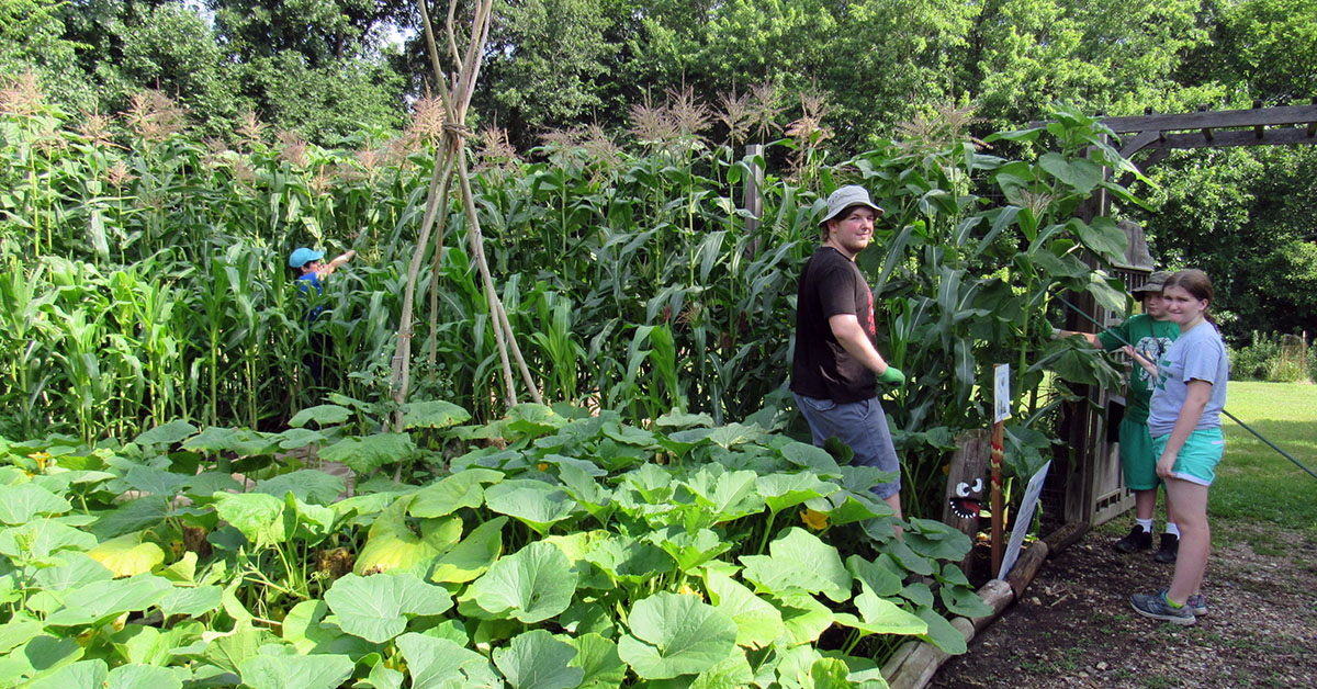 University of Illinois Extension Master Gardener at Wildlife Prairie Park