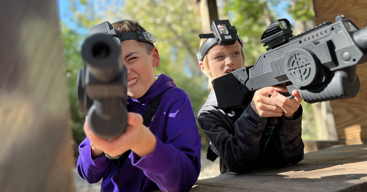 Laser Tag at Wildlife Prairie Park