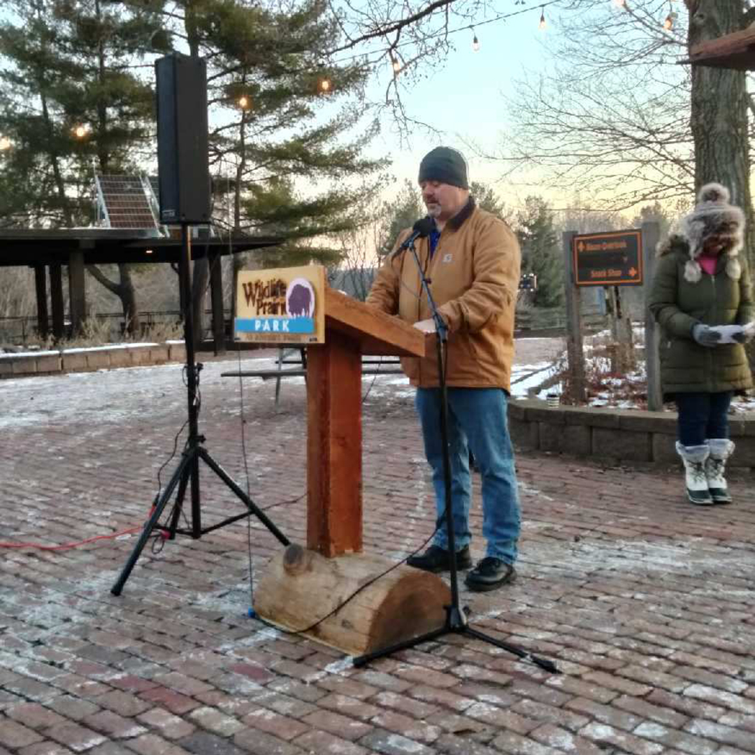 Groundhog Day at Wildlife Prairie Park