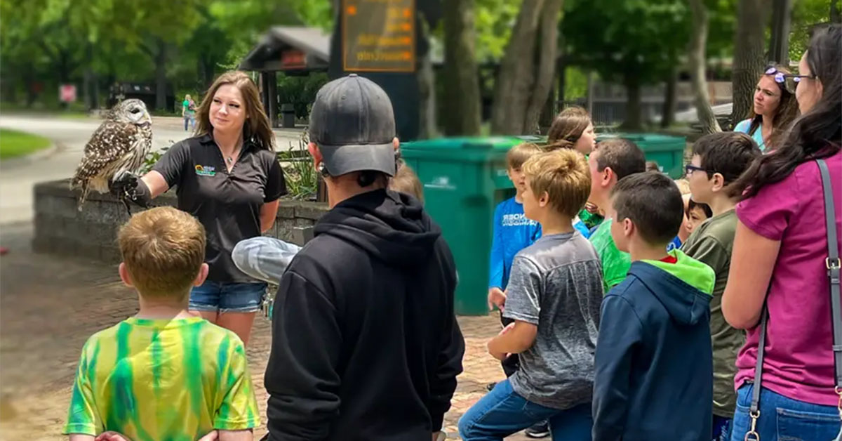 FREE Daily Animal Programs at Wildlife Prairie Park