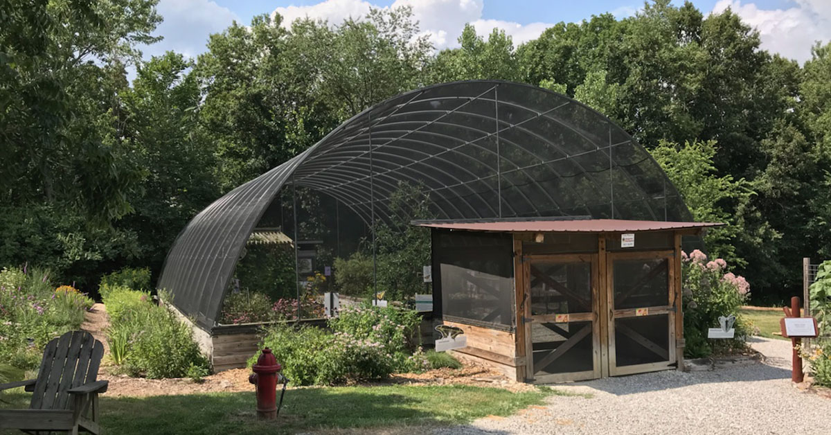 Kim St. John Butterfly Habitat at Wildlife Prairie Park