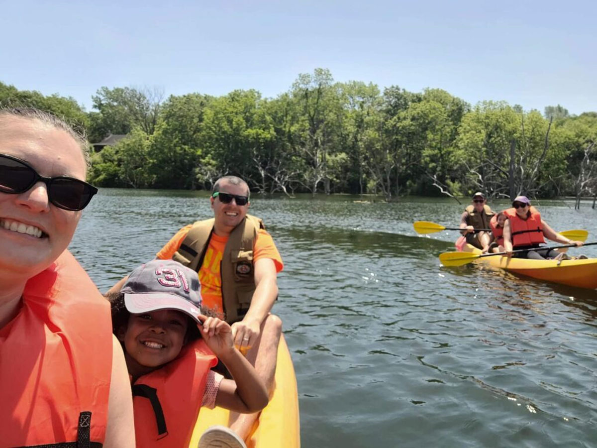 Kayaking Party at Wildlife Prairie Park