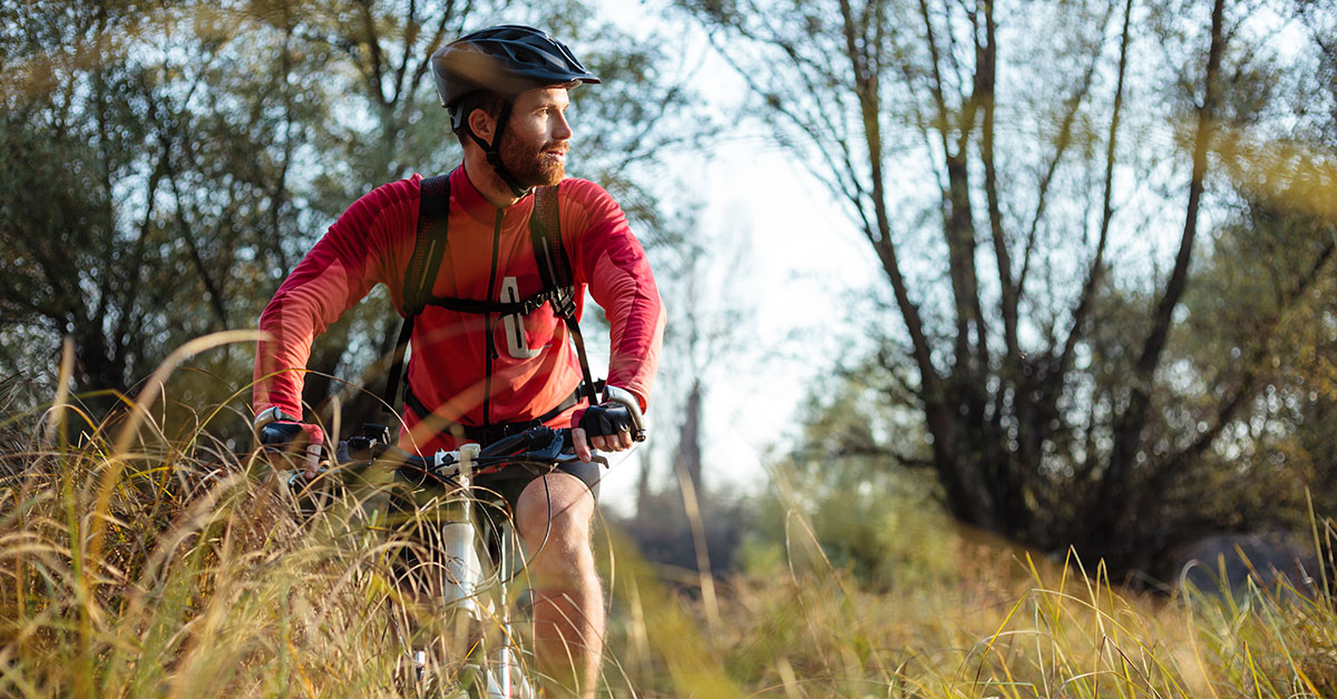 Biking at Wildlife Prairie Park