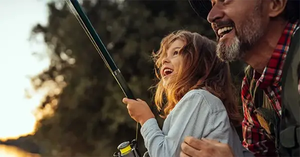 Fishing at Wildlife Prairie Park