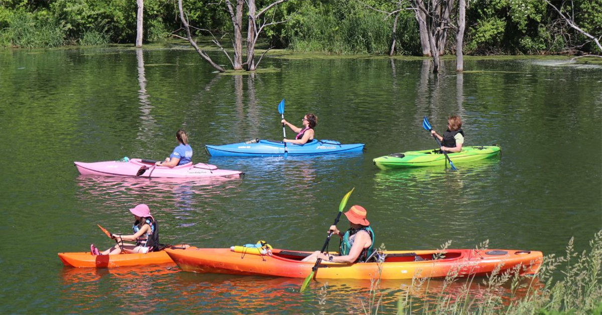 Kayak Rentals at Wildlife Prairie Park