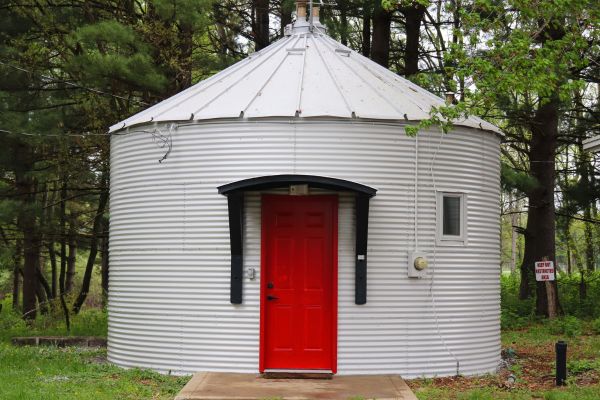 Grain Bins at Wildlife Prairie Park