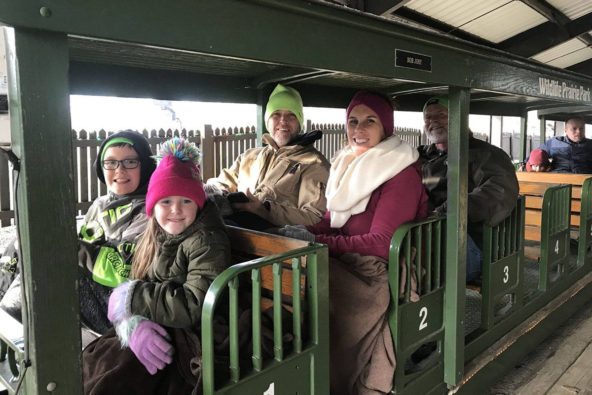 Santa's Wildlife Express at Wildlife Prairie Park