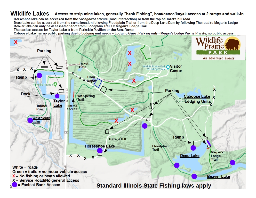 Wildlife Prairie Park Lakes