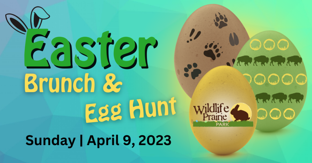 Wildlife Prairie Park Brunch & Easter Egg Hunt - Sunday, April 9, 2023