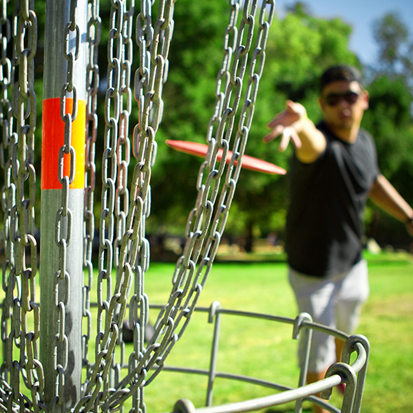 Challenge yourself on the Wildlife Prairie Park championship level 18-hole disc golf course